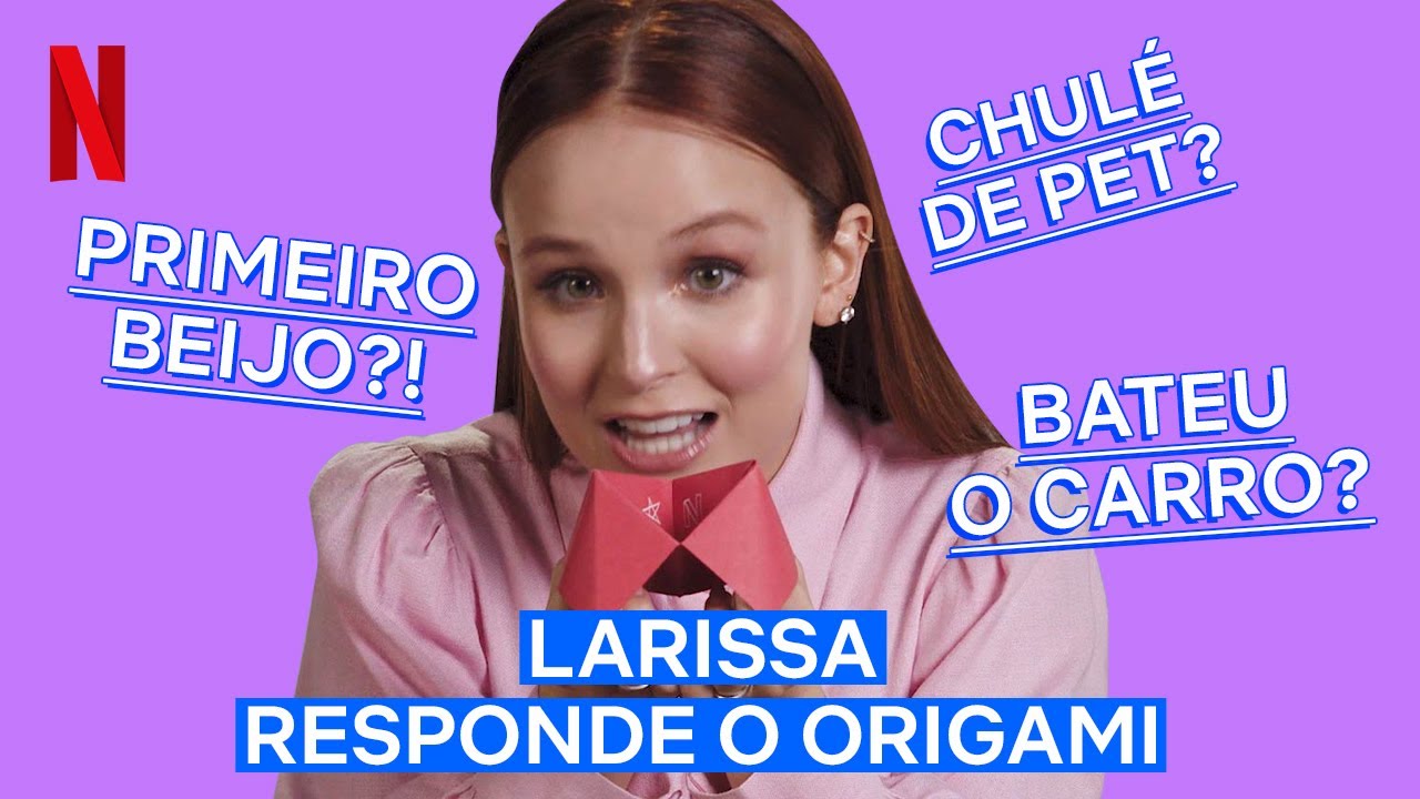 Origamei com Larissa Manoela | Netflix Brasil