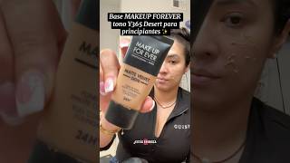 Makeup forever matte velvet foundation reseña @makeupforever #makeup @LOrealParisUSA