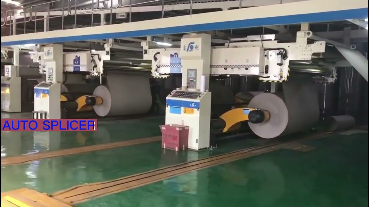 Hongmeng 450 Corrugator Splicer 2800 Mm Web Size Overlapping