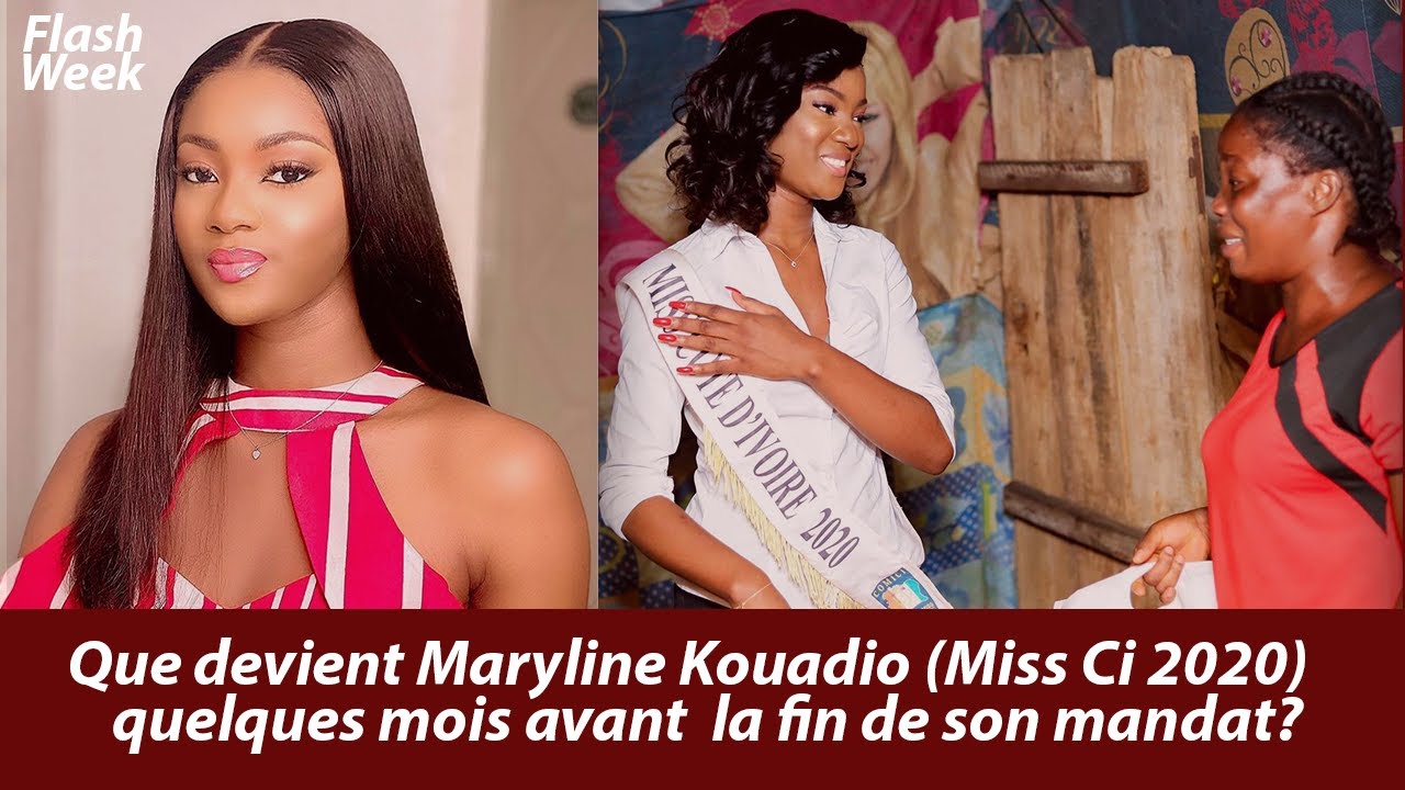 Que devient Maryline Kouadio (Miss Ci 2020)?