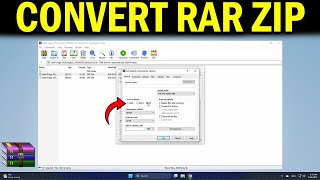 How To Convert RAR File to ZIP file In Windows PC or Laptop - Quick Fix
