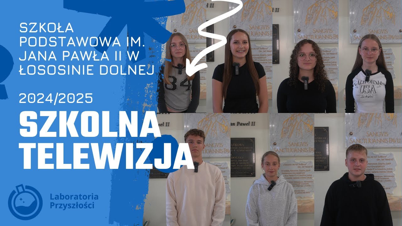 Telewizja szkolna Łososina Dolna - YouTube
