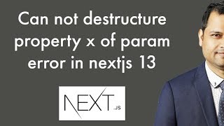 Uncaught in promise  | TypeError Cannot destructure property blogs of param as it is undefined