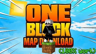 How to Download One Block Map for MCPE 1.26+ 🤩 || Minecraft One Block Survival Map (100% Working) 🤫 screenshot 4