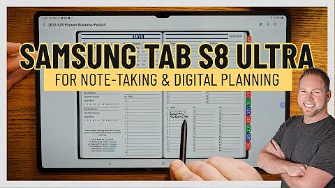 How to Use the Samsung tab 8 and S Pen for Note-ta...