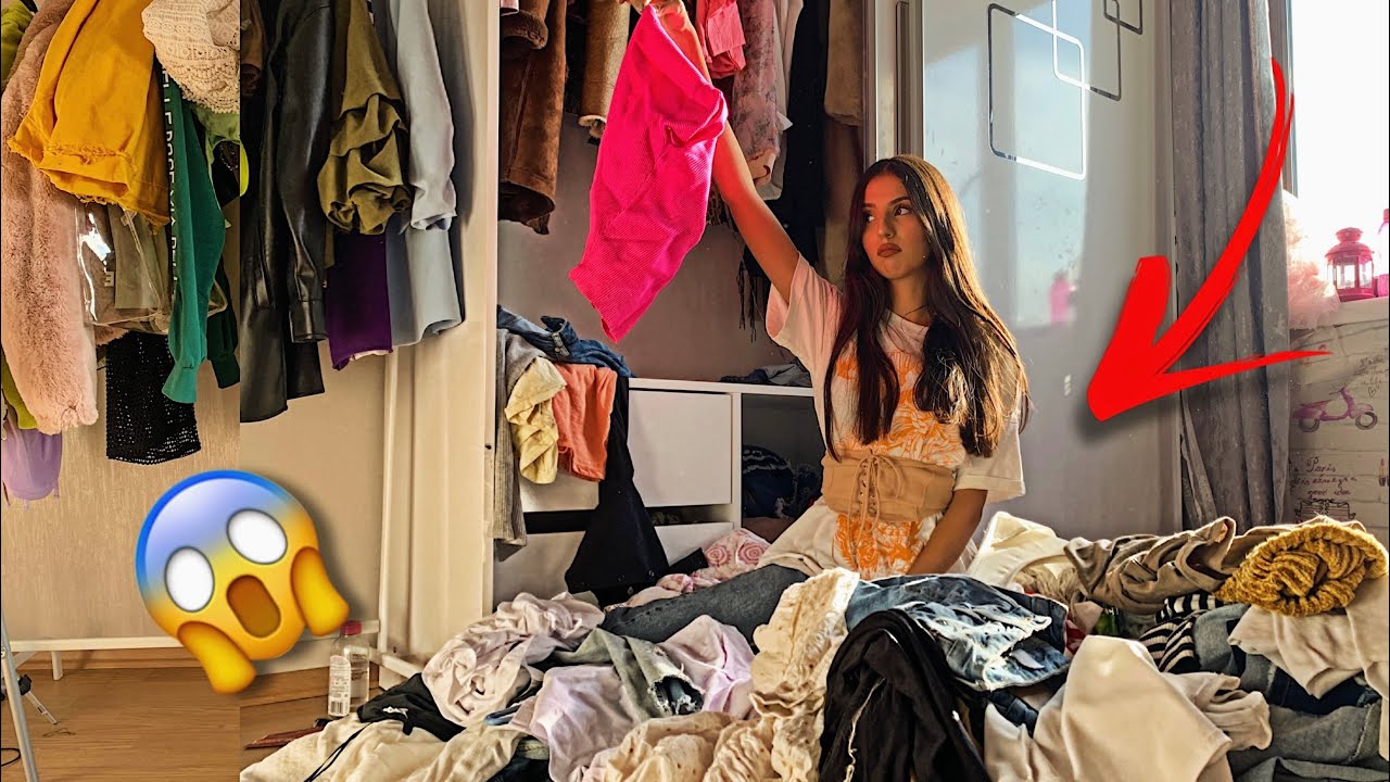 اخيرااا رتبت دولابي!!ضعت بين الملابس 😅