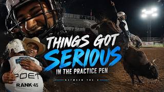 Things Got Serious in the Practice Pen | Between the 8