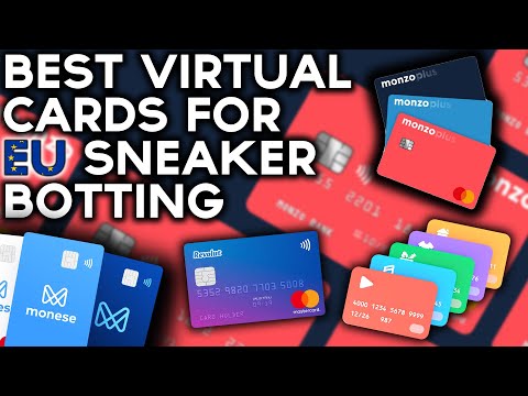 BEST Virtual Cards For EU Sneaker Botting - EU Virtual Credit Card Guide