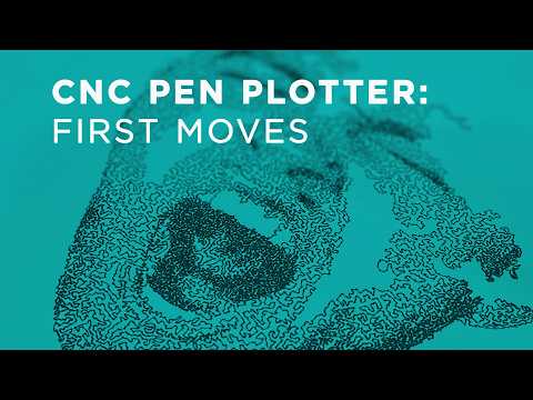CNC Pen Plotter. First Moves.