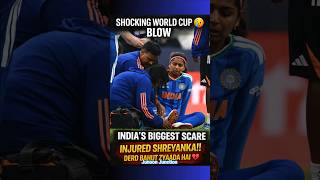 Shreyanka Patil Injury Update 😢💔 | India's Biggest World Cup Scare 🇮🇳 #trending #viral #worldcup