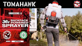Unboxing, Assembly, and Start Up of a Battery Powered Backpack Sprayer - eTPS25