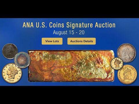 LIVE: ANA US Coins Signature Auction 1364 - Session 3