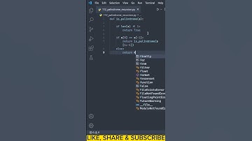 Check a String palindrome or not using recursion #shorts #python #programming
