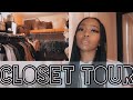 CLOSET TOUR // MAXIMIZING Storage in Small Spaces