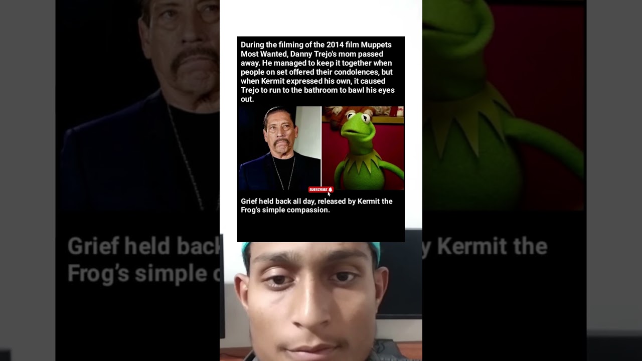 Danny Trejo’s Emotional Moment 🎬 | Kermit’s Condolences on Muppets Most Wanted