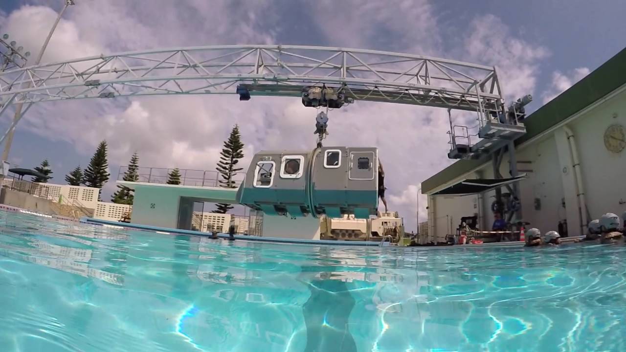 Most Stressful US Marine Test: Helicopter Crashing in Sea  Simulator