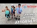 SKATE CHALLENGE in Venice Beach with our ATTORNEY! | Planet Roller Skate