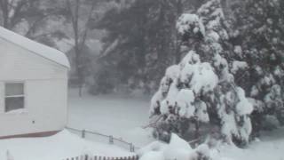 Snowstorm near Washington DC 10 Feb 2010 - record breaking winter this time