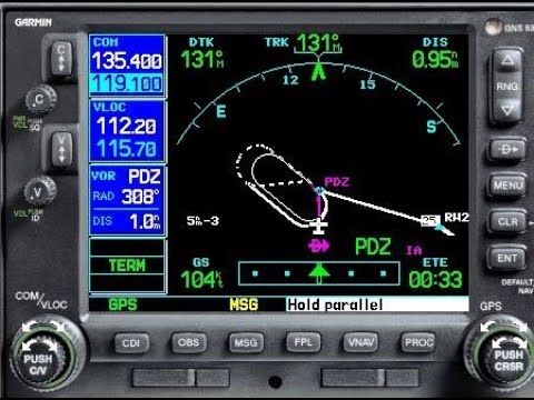 GNS 430 & 530 Part IV - Holding Patterns