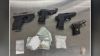 Eight arrested after Nampa Police seize drugs, guns and cash