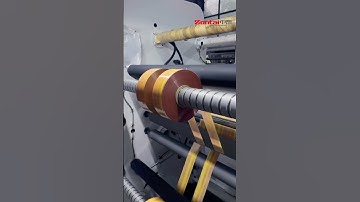 Zontai plastic film label vertical slitting rewinding machine#cuttingmachine #slitterrewinder