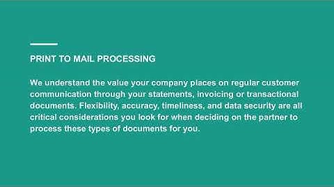 Print to Mail - Automail