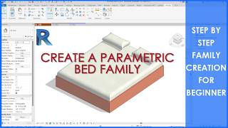 Revit Parametric Bed Family Tutorial | Step-by-Step Family Creation for Beginners