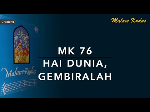 Thumbnail YouTube — Hai dunia, gembiralah