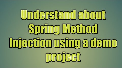 35.Spring Method Injection | Inject Prototype Into Singleton Bean in Spring
