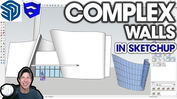 Modeling Complex Walls in SketchUp