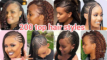 MITINDO MIPYA YA NYWELE/200 TOP HAIR STYLES