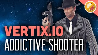 FAST ADDICTIVE SHOOTER! | Vertix.io Gameplay Funny Moments #1
