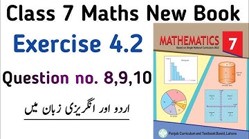 Exercise 4.2 Class 7 New Book PTB | Unit 4 Exercise 4.2 Question no. 8,9,10 Class 7 | Learning Zone