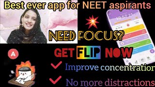 Best App for NEET Aspirants👩‍⚕️FLIP FOCUS💞in English screenshot 4