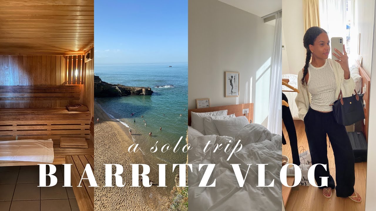 Моя первая самостоятельная поездка в Биарриц, Франция. 🌊