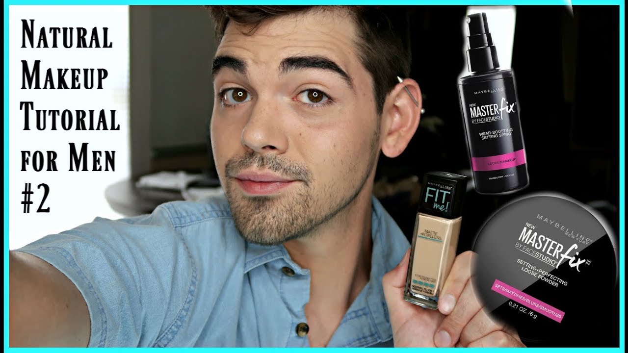 Natural Makeup Tutorial for Men #2 | Drugstore Only | Where Have I Been?!?  - YouTube