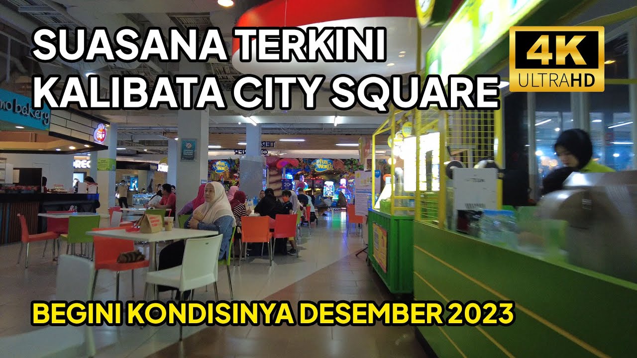 Kondisi Kalibata City Square Desember 2023, Mal Kecil yang Masih ...