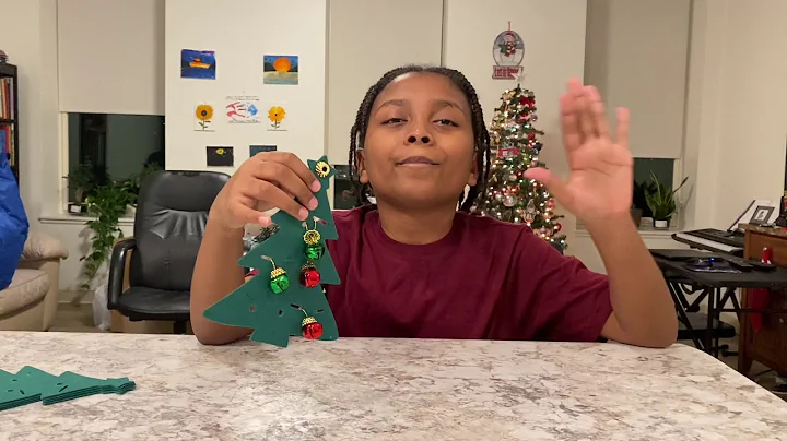 Making Easy Xmas Tree Ornaments 😂😄🎄 VLOGMAS DAY 6