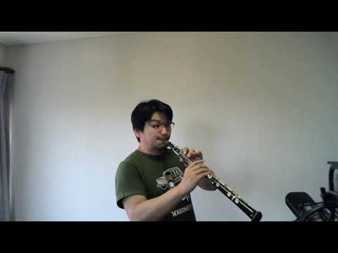 Wiedemann 45 Etudes for Oboe No.25 / オーボエ ヴィーデマン45のエチュード 25番