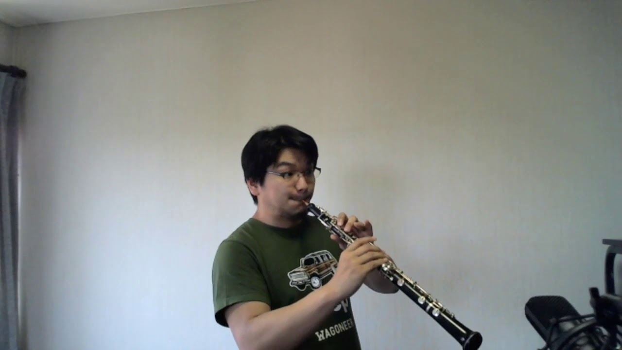 Wiedemann 45 Etudes for Oboe No.25 / オーボエ ヴィーデマン45のエチュード 25番 YouTube