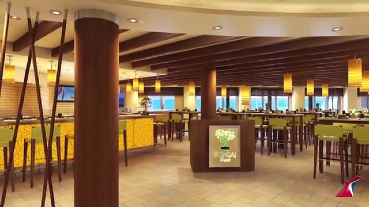 Bonsai Sushi on Carnival Vista YouTube
