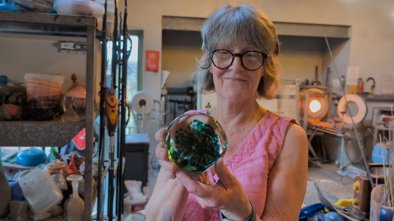 Glass artist, Siddy Langley’s Eco Journey | Regen Green Energy Awards | Creative Power