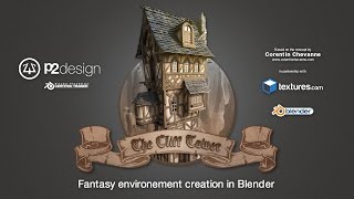P2DESIGN CLIFF TOWER BLENDER3D FULL COURSE RELEASED