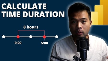 CALCULATE TIME DURATION between two periods in POWER BI // Power Query or DAX Methods with EXAMPLE