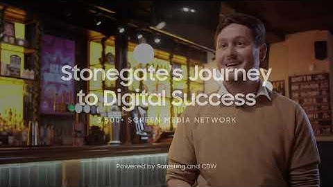 Samsung Display Signage: Transforming Retail Media for Stonegate
