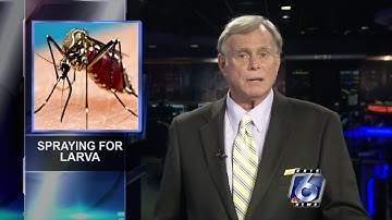 Vector control will be spraying for mosquitoes