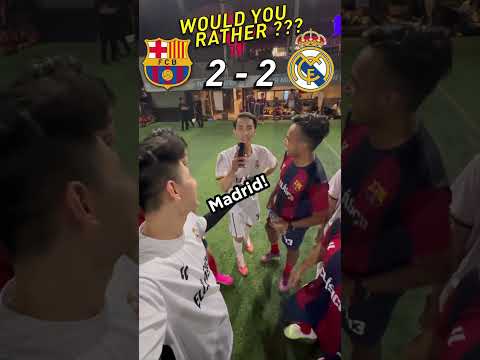 GOAL di El Clasico, REAL MADRID vs BARCELONA! ⚽️🏆🔥