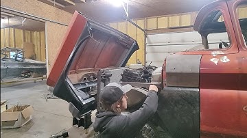 Front flip Hood ✨ Project Kermit 1962 c20 crew cab