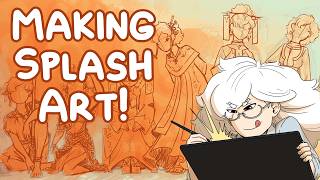 Drawing Immortal Art! [Live] @hannahsmth