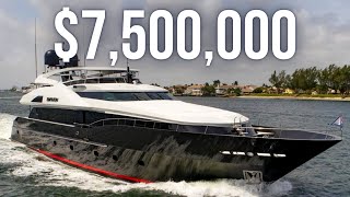$7,500,000 123' Palmer Johnson Raised Pilothouse SuperYacht Tour | Luxury Charter Yacht Walkthrough